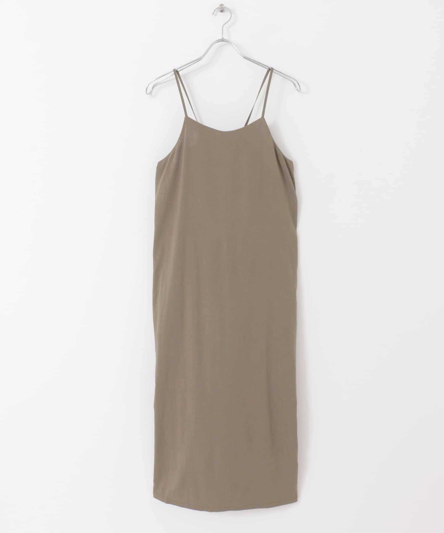 エプロンワンピース BROWN FREE