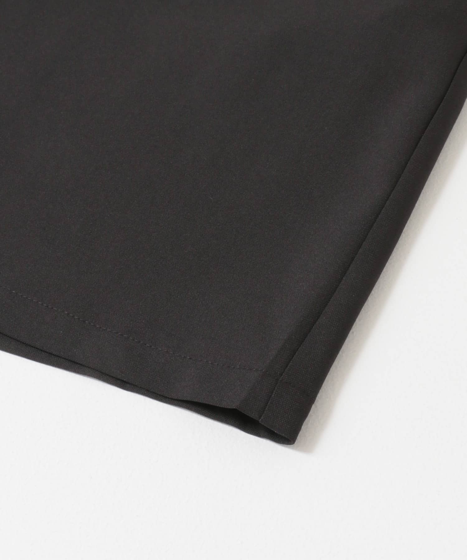 Vネックショートサロペット BLACK FREE