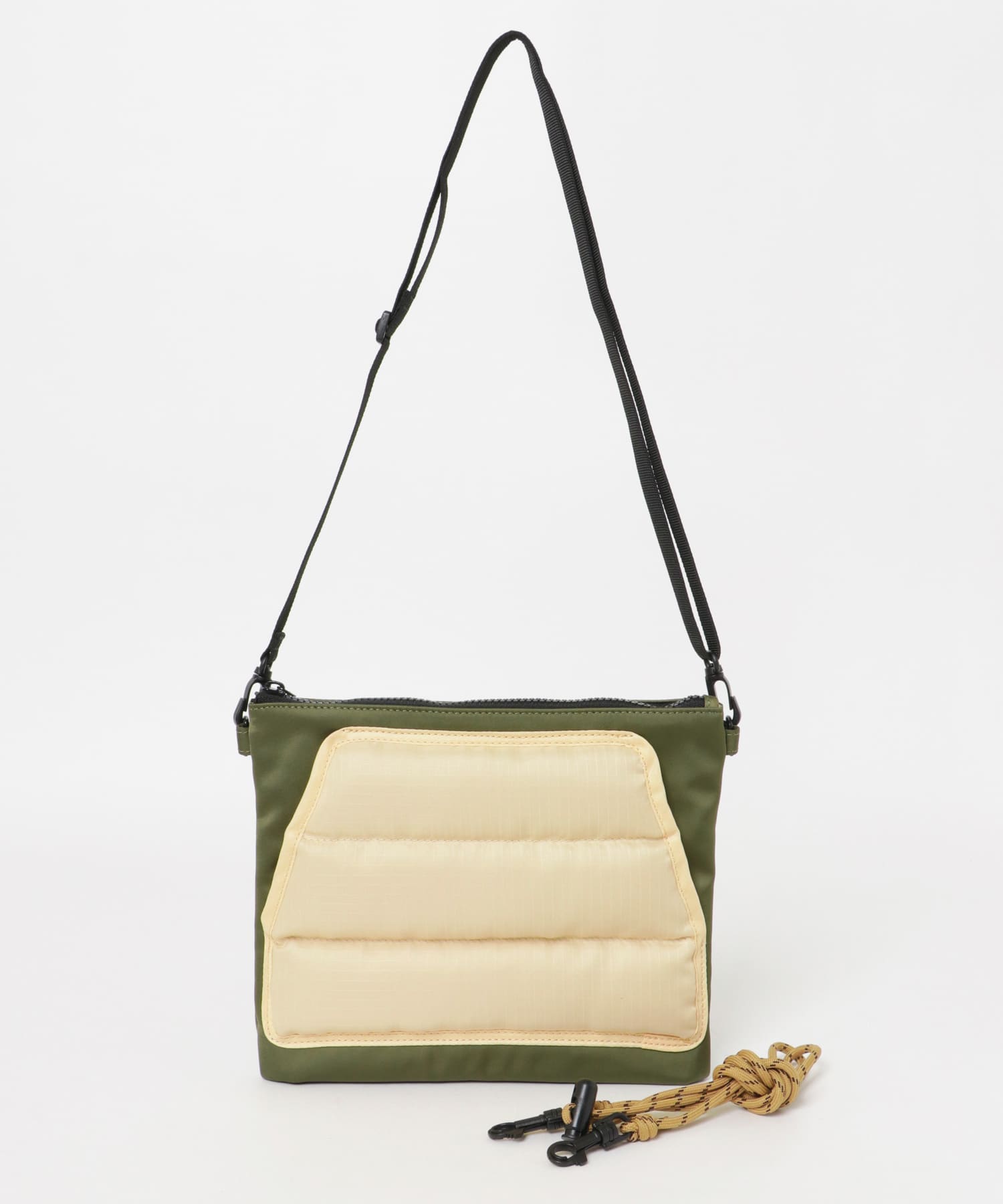 グリーンダウンサコッシュ KHAKI one