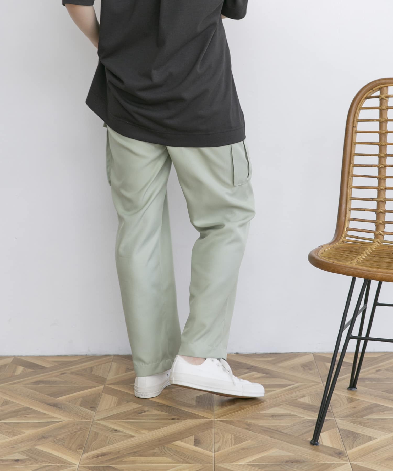 ナローカーゴパンツ L.KHAKI FREE