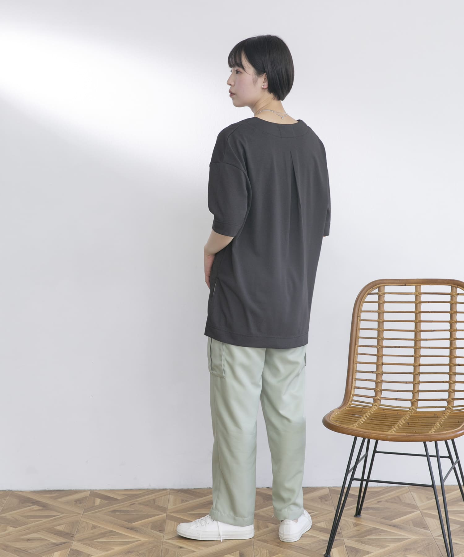 ナローカーゴパンツ L.KHAKI FREE
