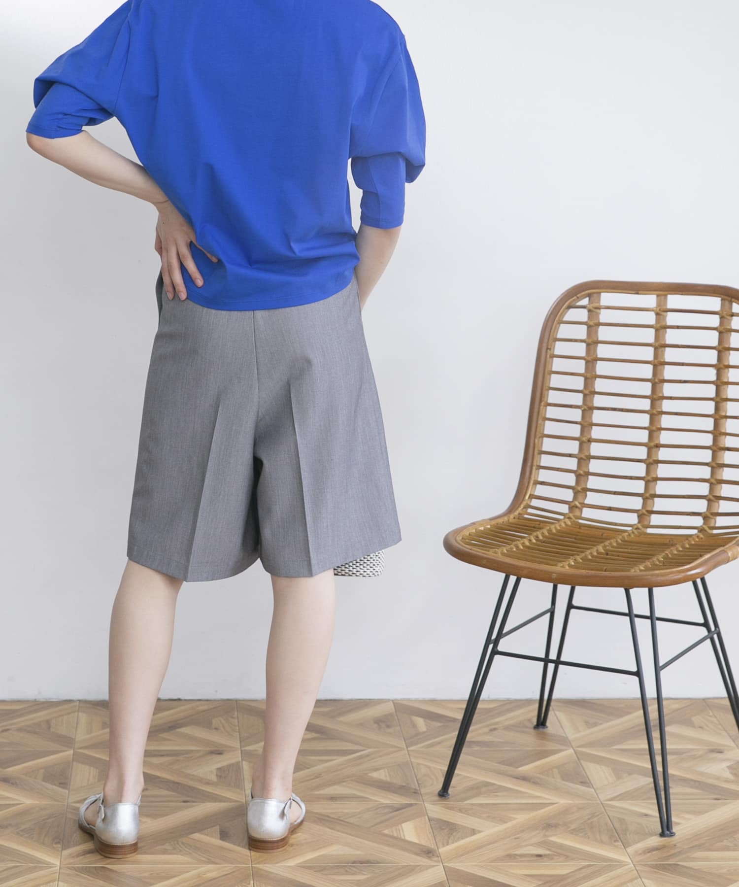 ハーフパンツ GRAY FREE