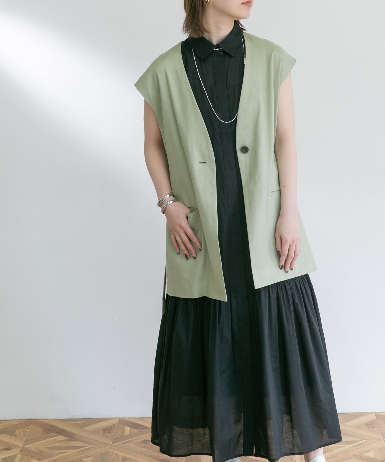 身長：162cm サイズ：FREE