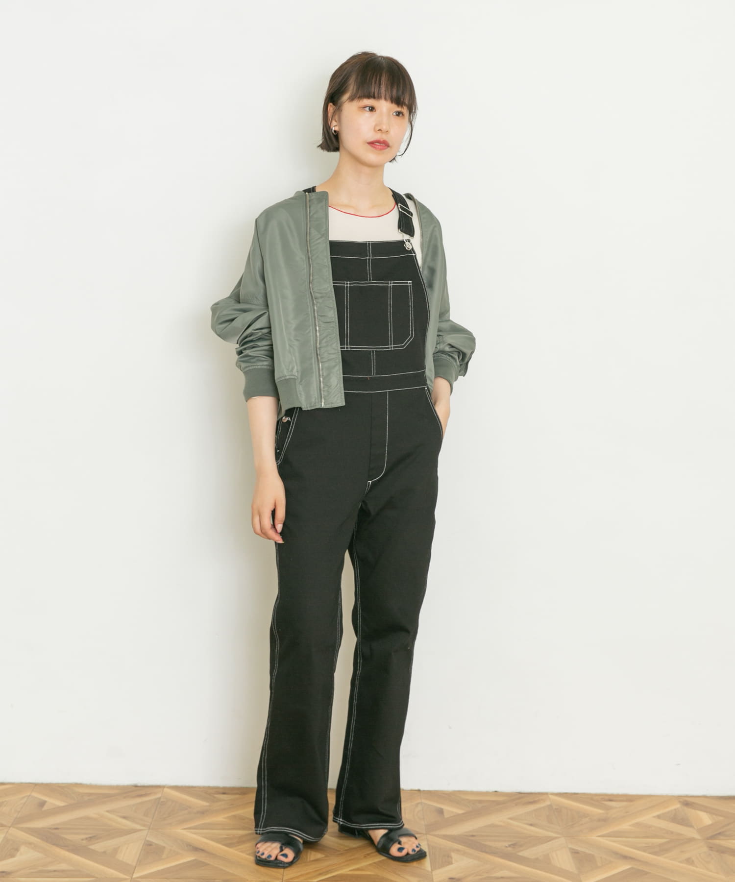 身長：166cm サイズ：FREE