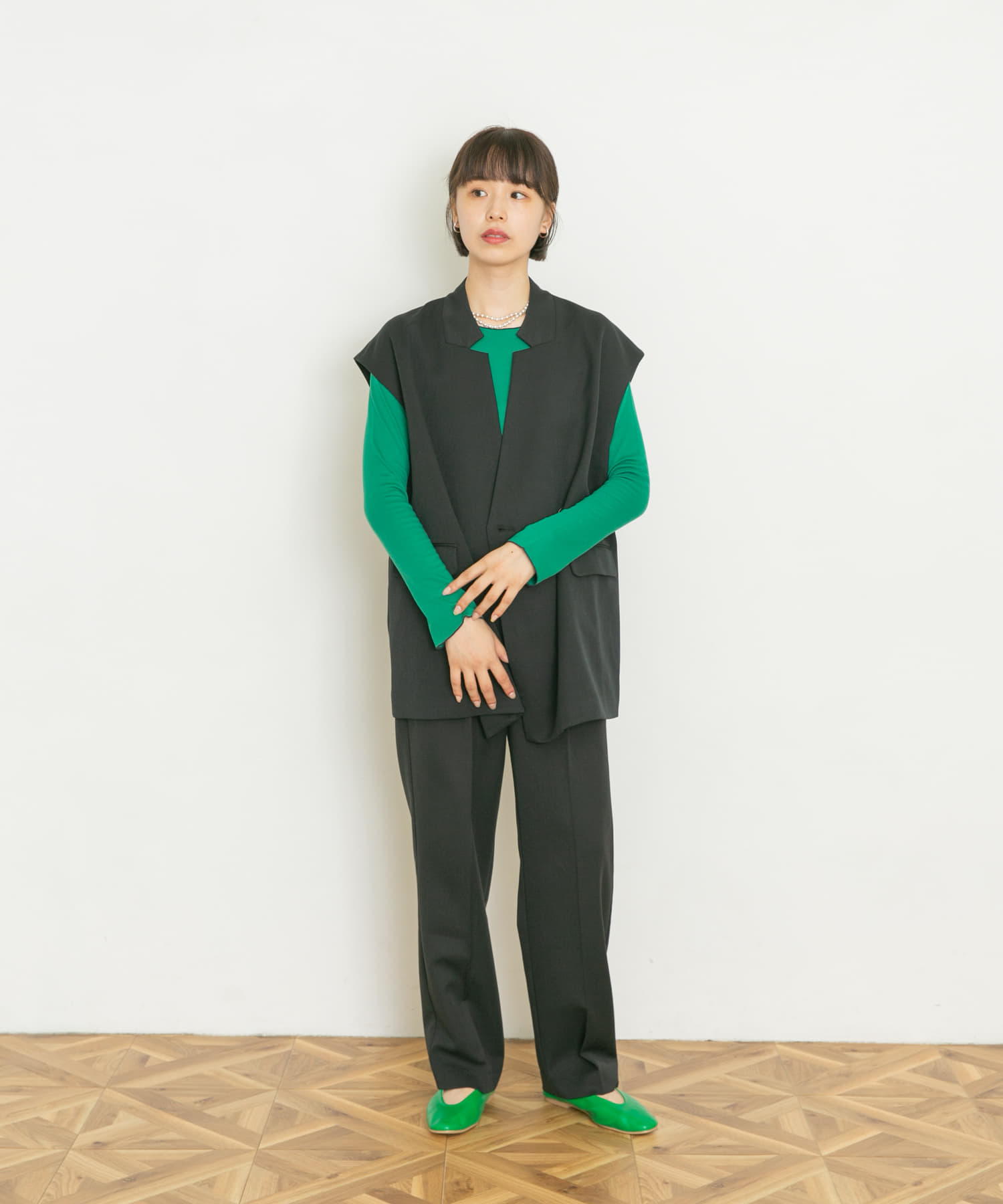 身長：166cm サイズ：FREE