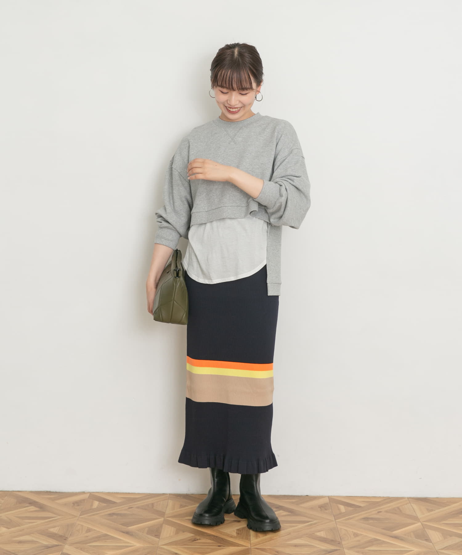 身長：166cm サイズ：FREE