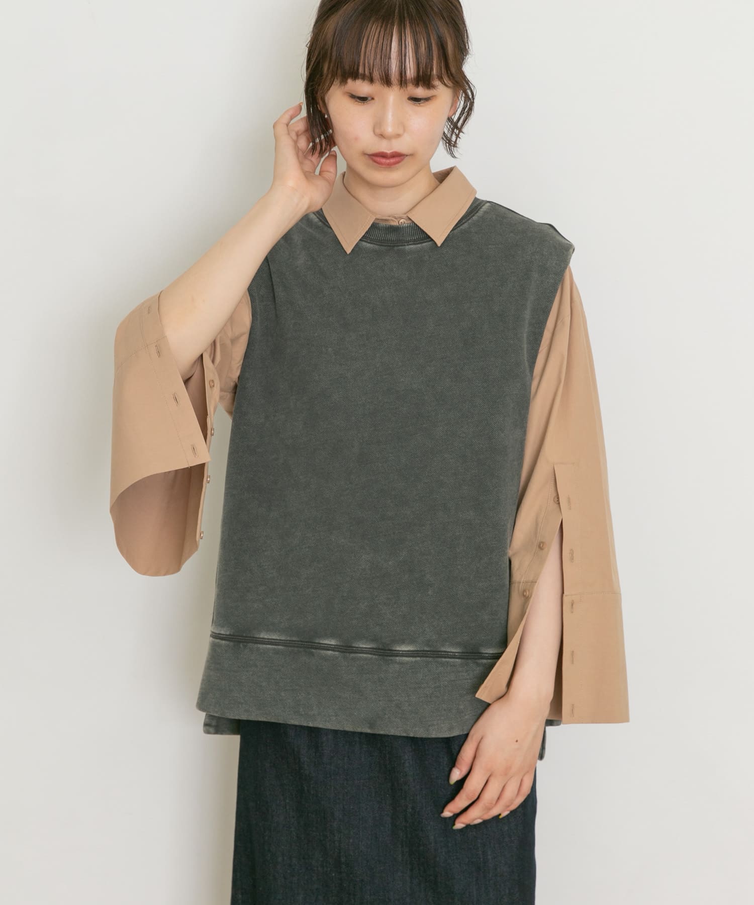 身長：166cm サイズ：FREE