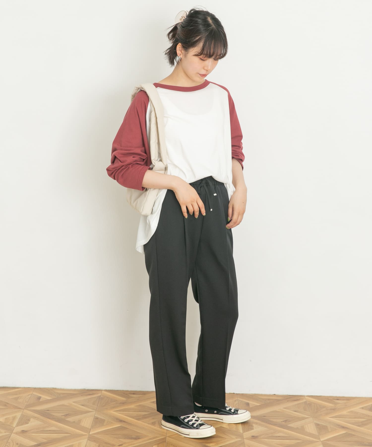身長：166cm サイズ：FREE