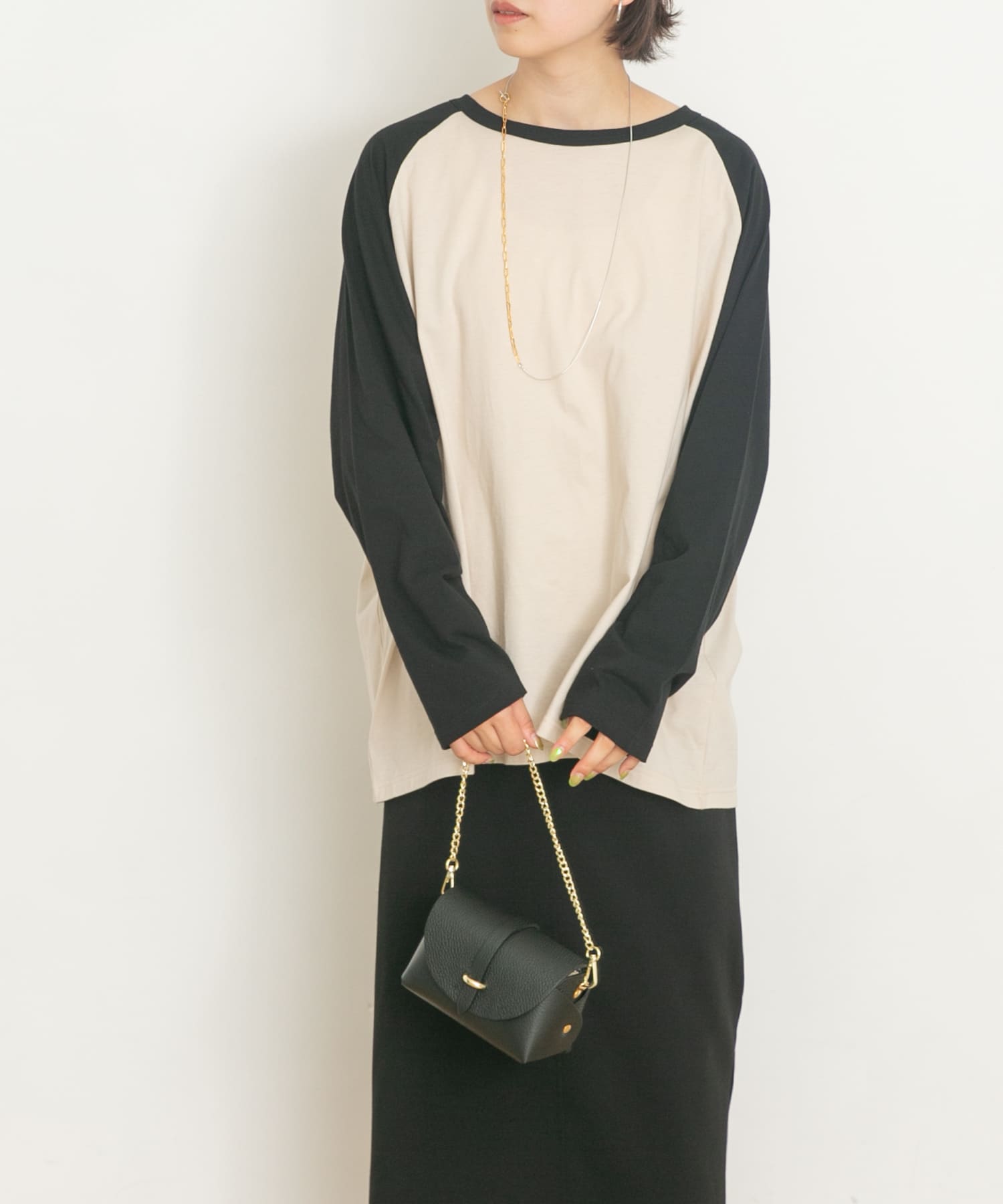 BEIGE×BLK
