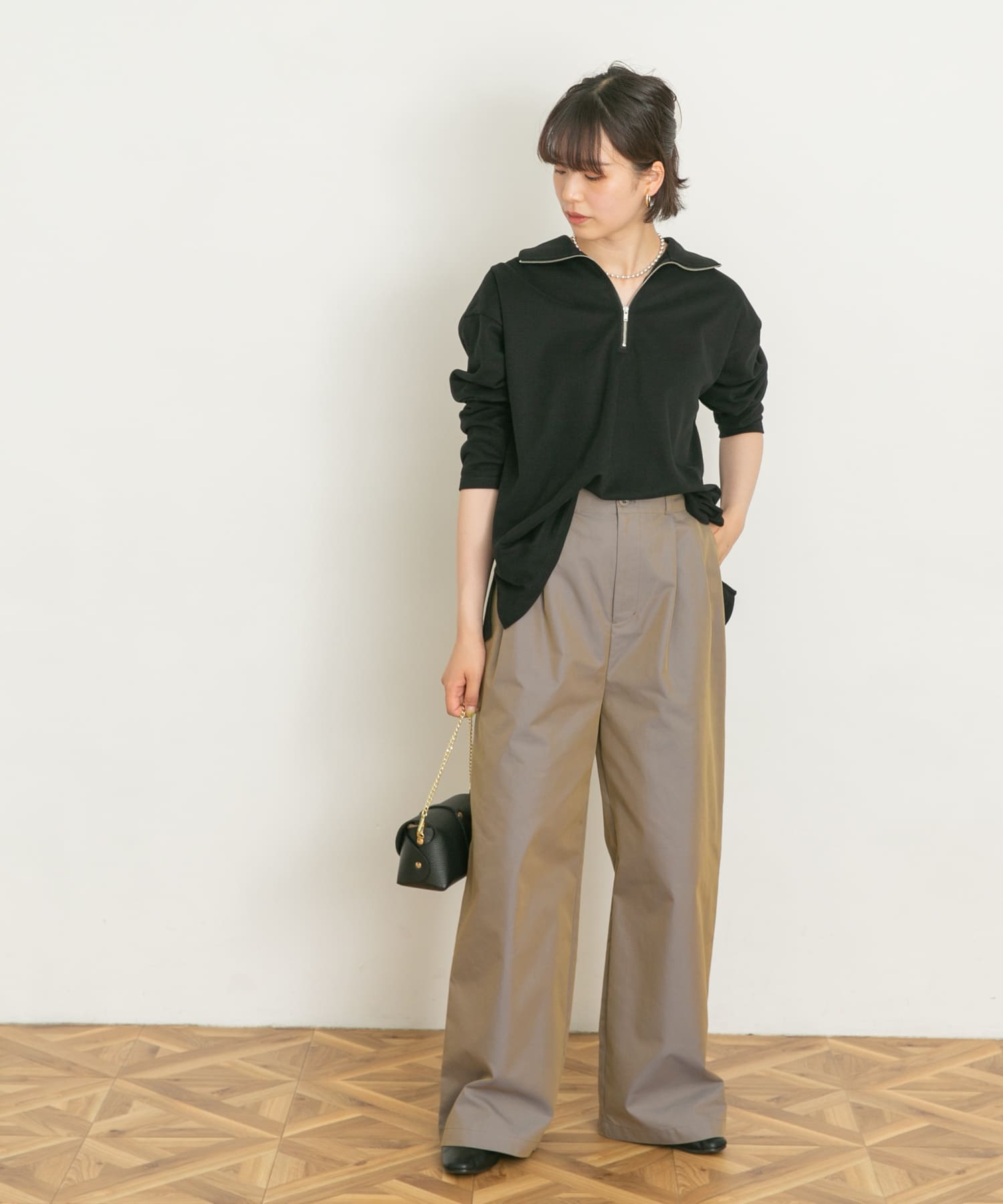 身長：166cm サイズ：FREE