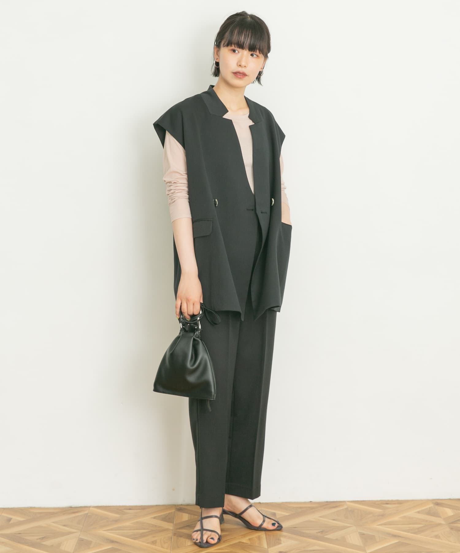 身長：166cm サイズ：FREE