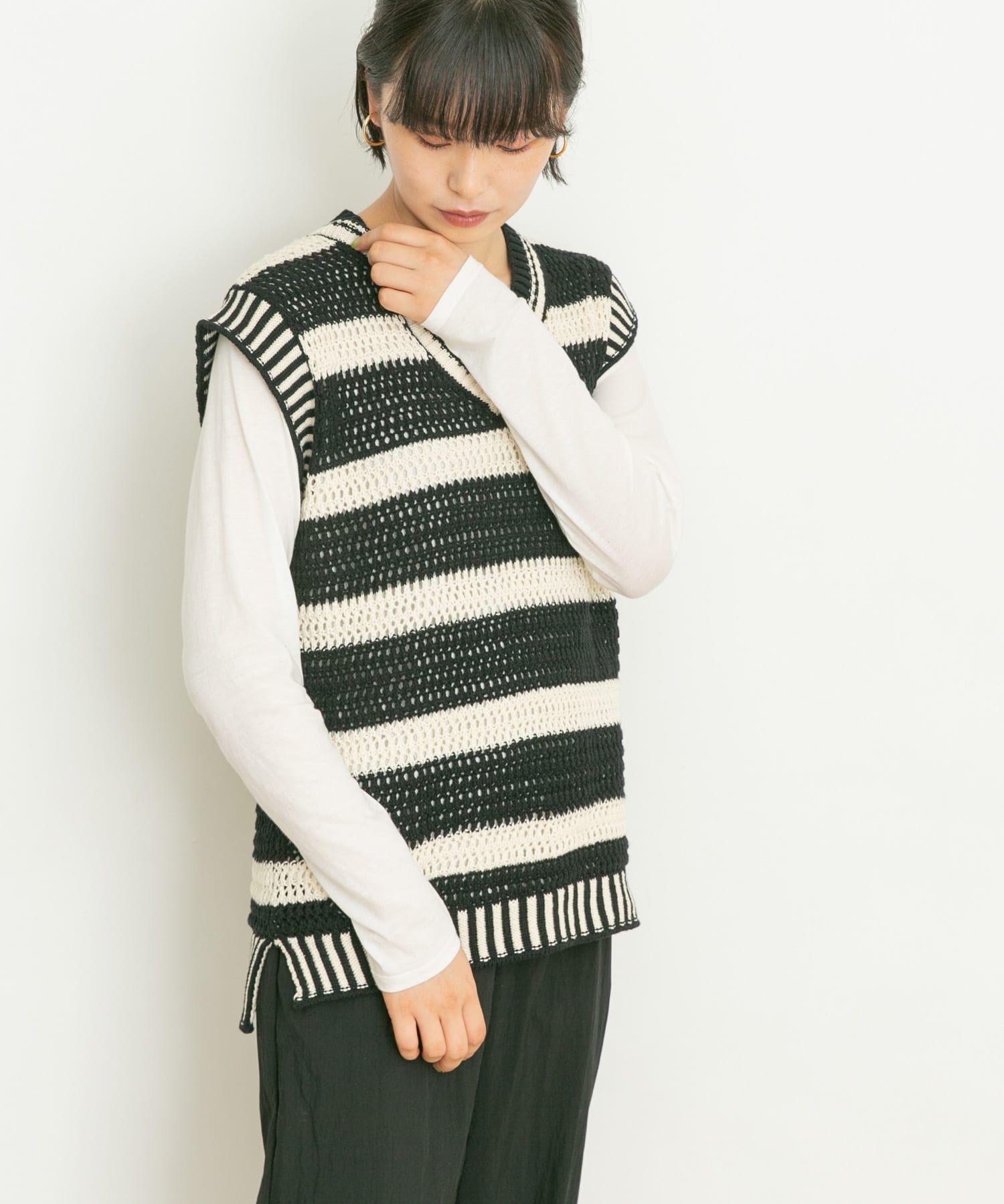 身長：166cm サイズ：FREE