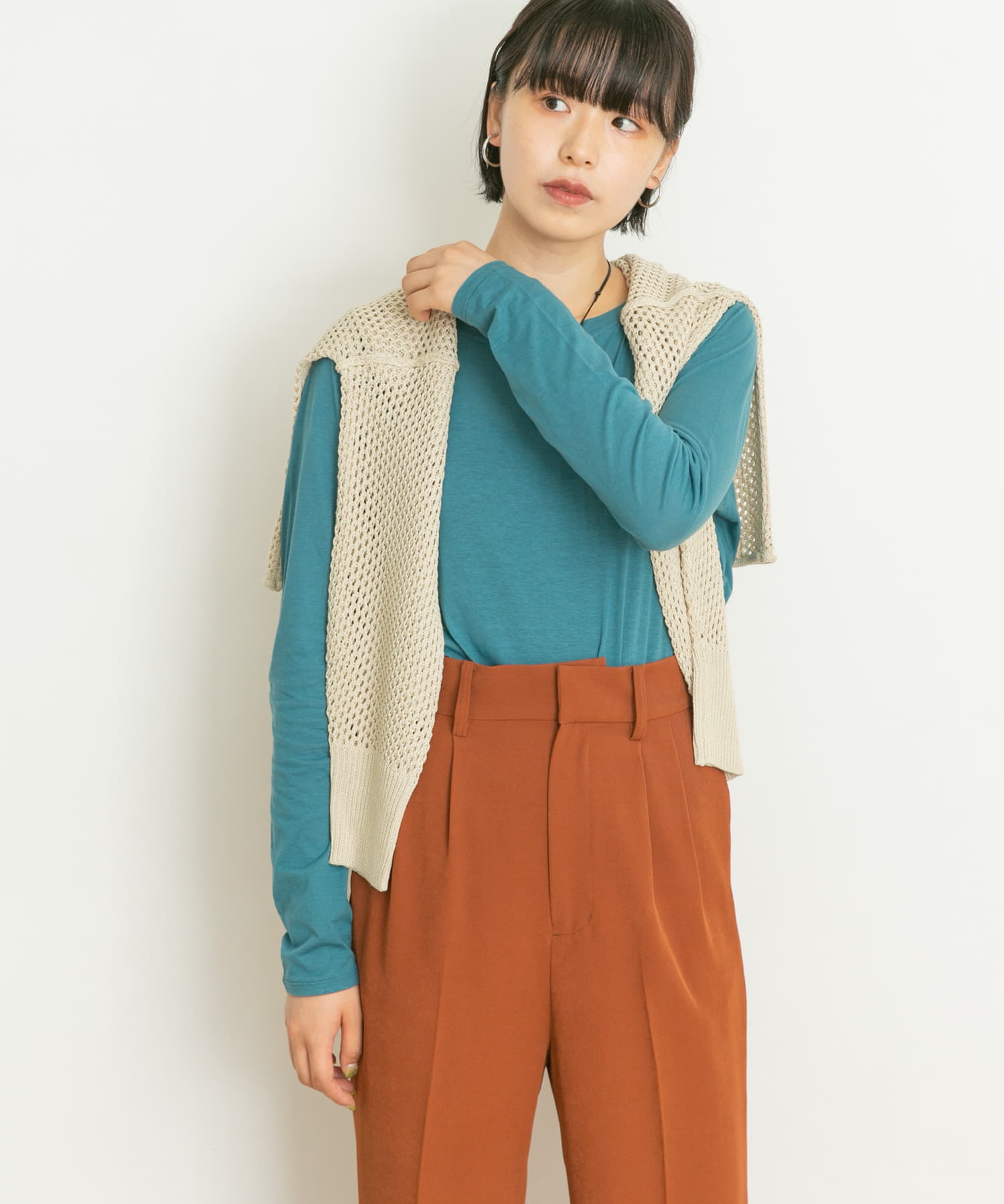 身長：166cm サイズ：FREE