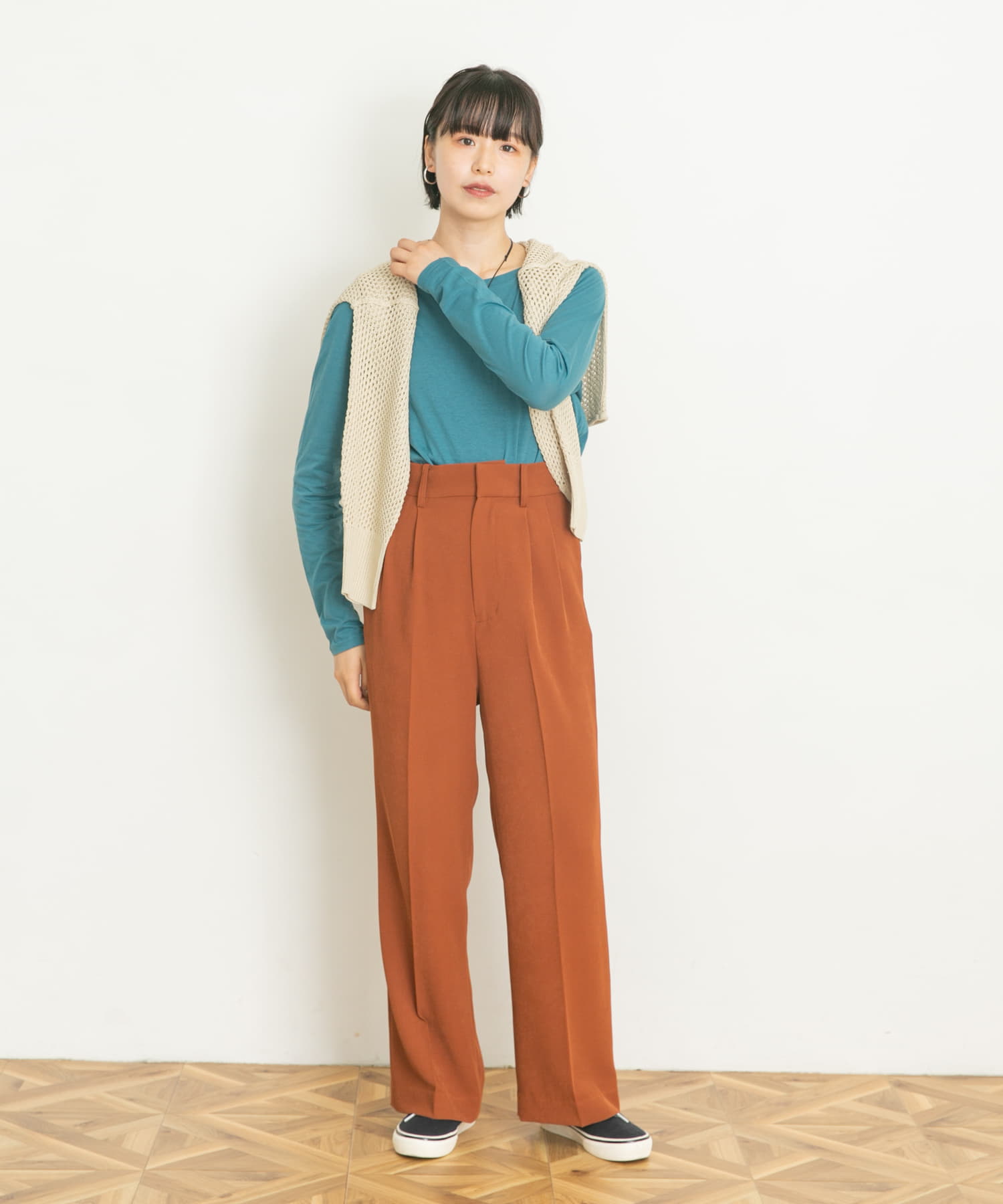 身長：166cm サイズ：FREE