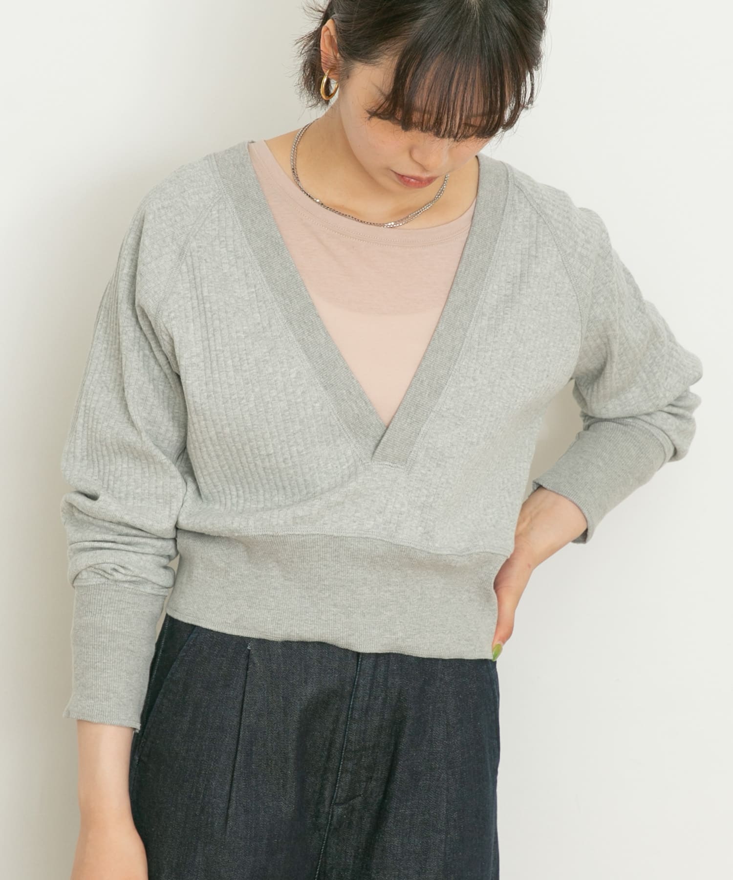 身長：166cm サイズ：FREE