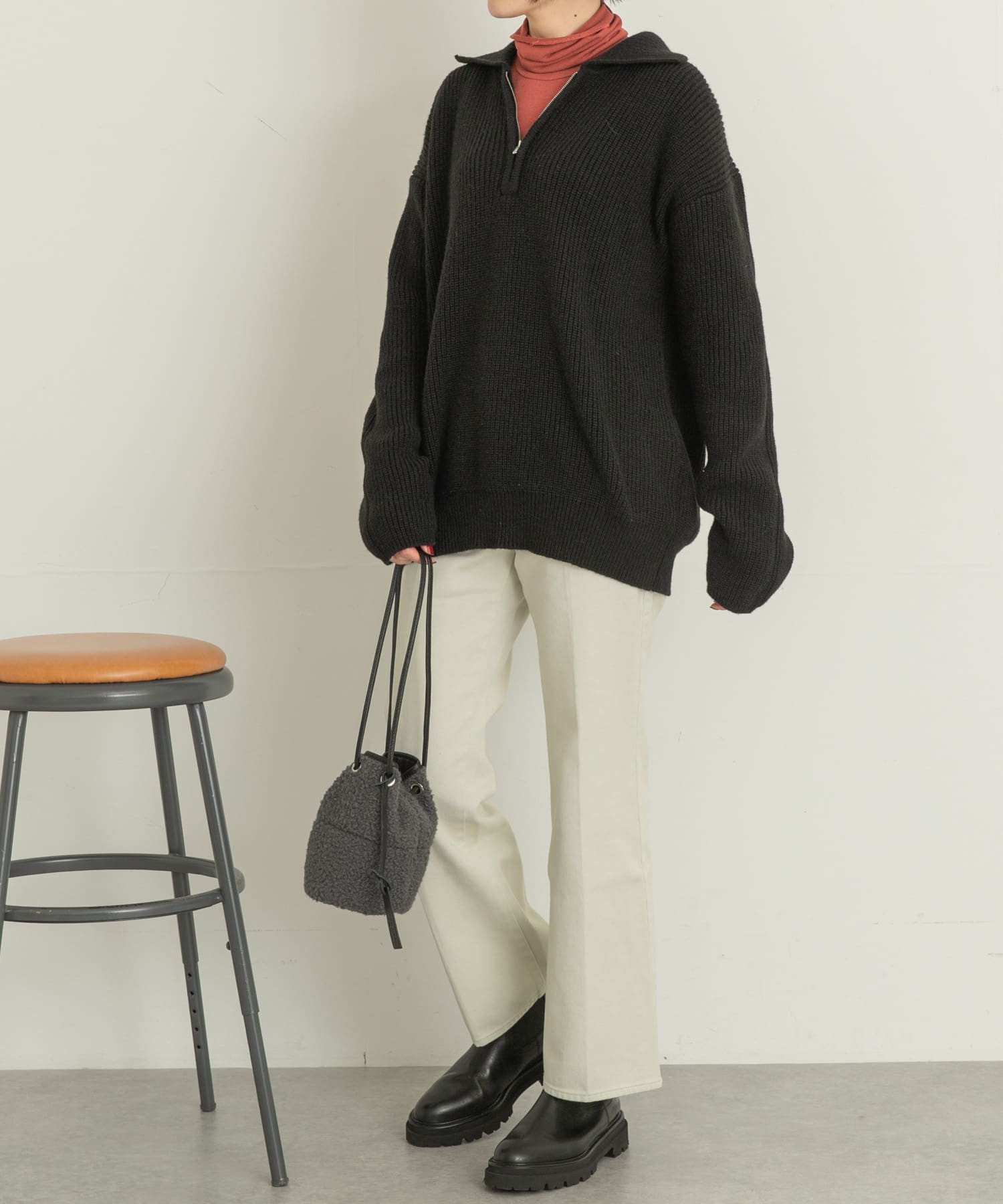 身長：166cm サイズ：FREE