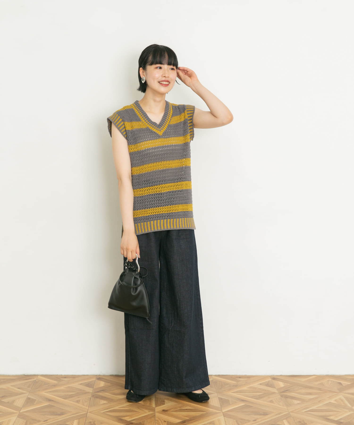 身長：166cm サイズ：FREE