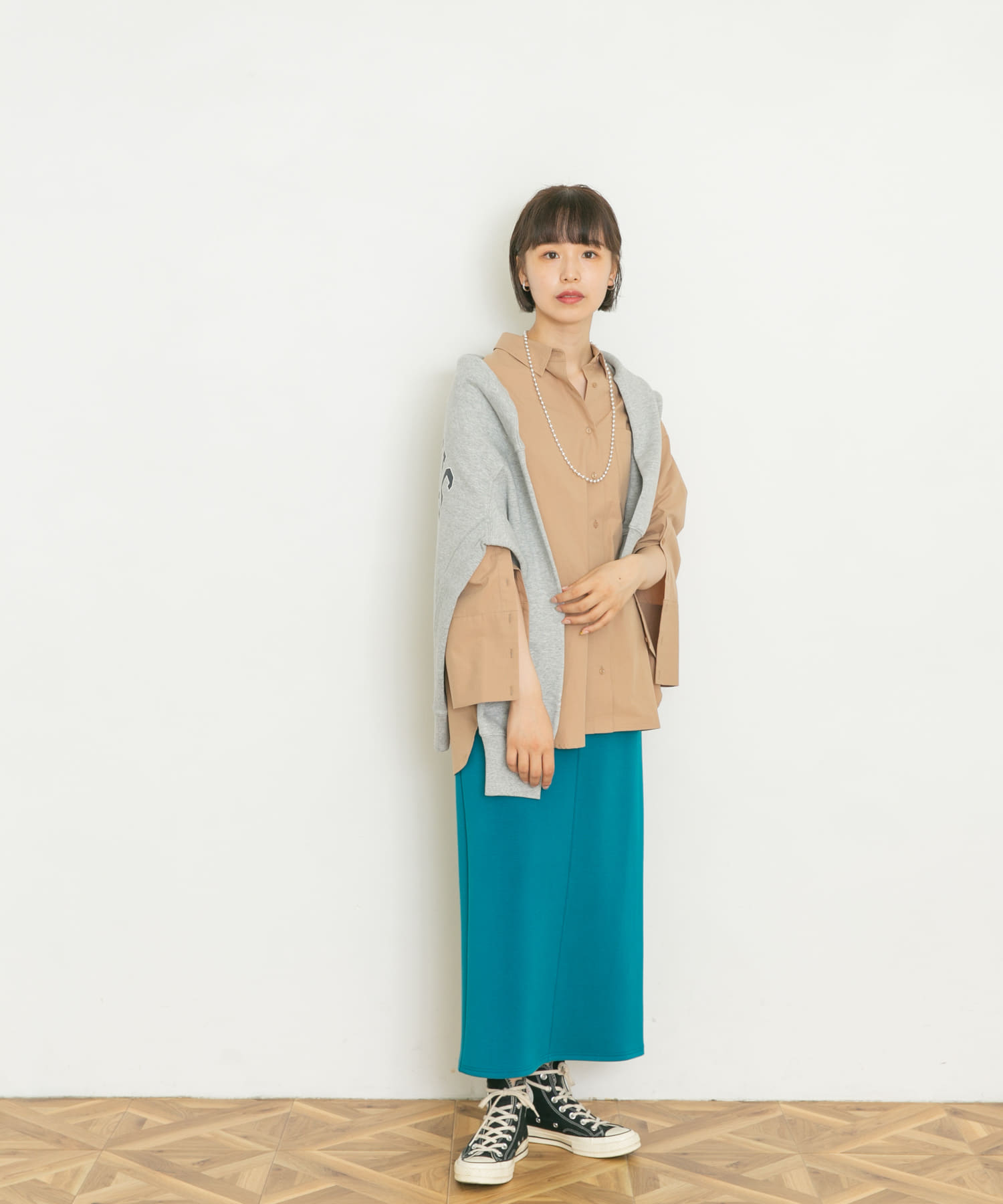 身長：166cm サイズ：FREE