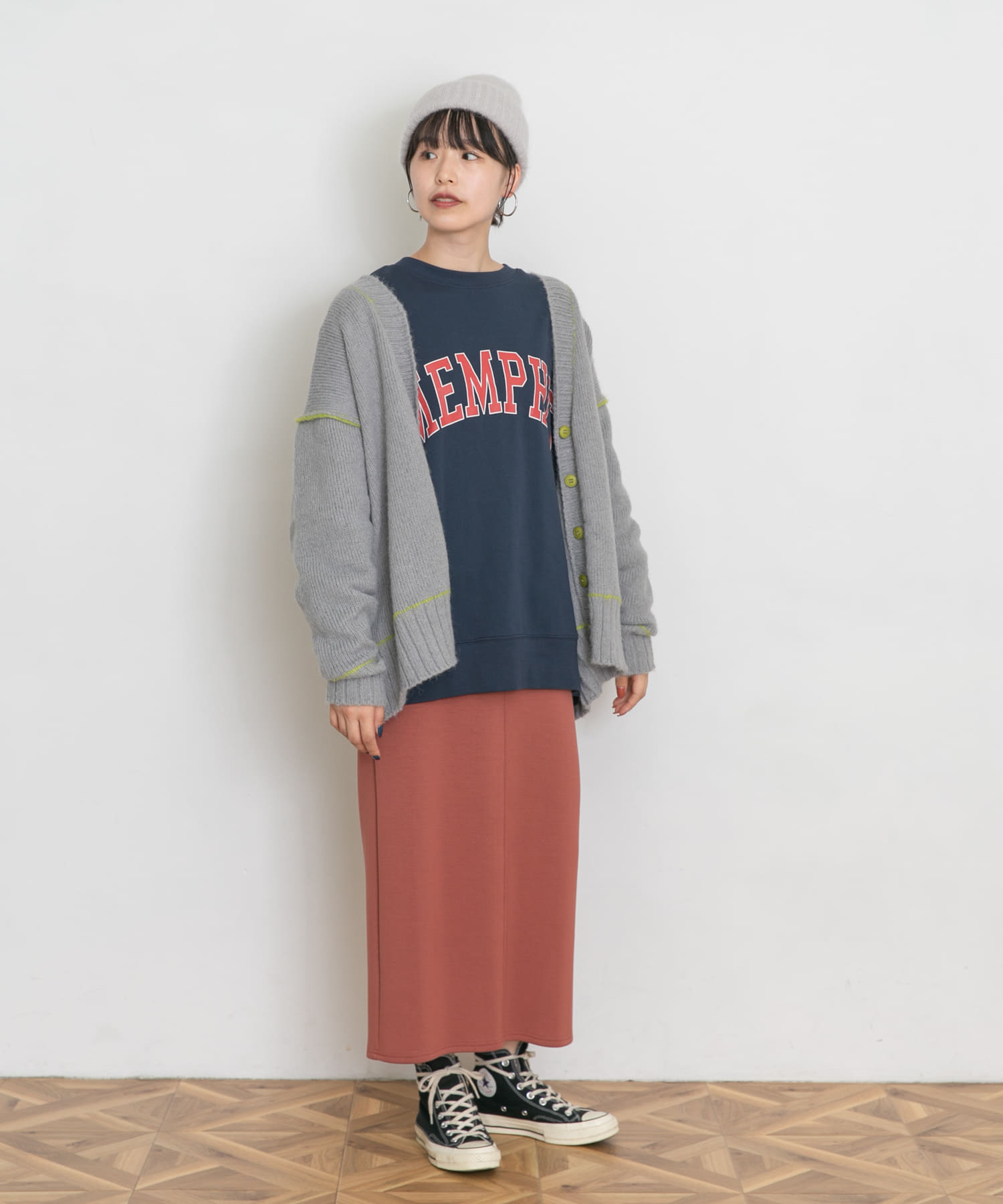 身長：166cm サイズ：FREE