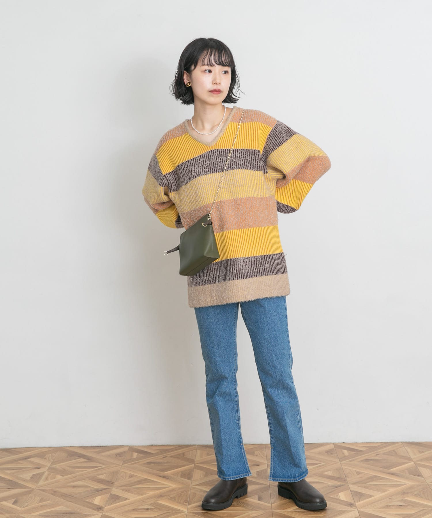 身長：166cm サイズ：FREE