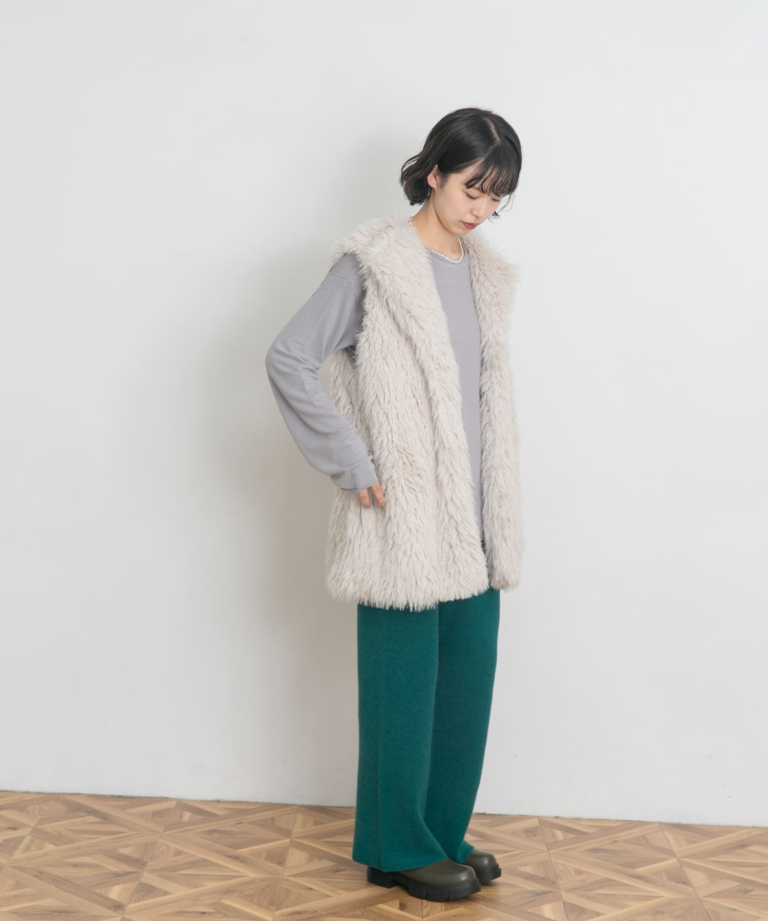身長：166cm サイズ：FREE