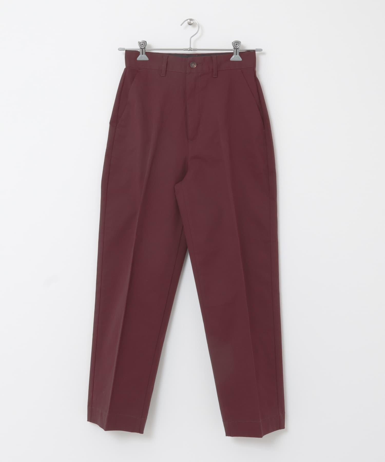 ハイウエストチノパンツ BROWN 36