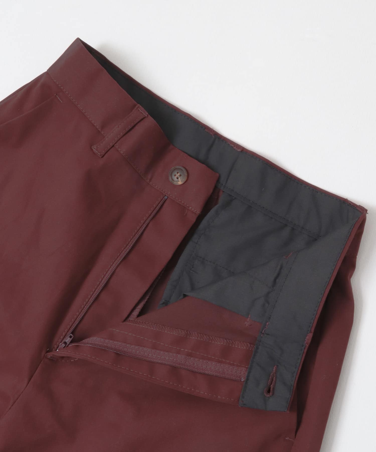 ハイウエストチノパンツ BROWN 36
