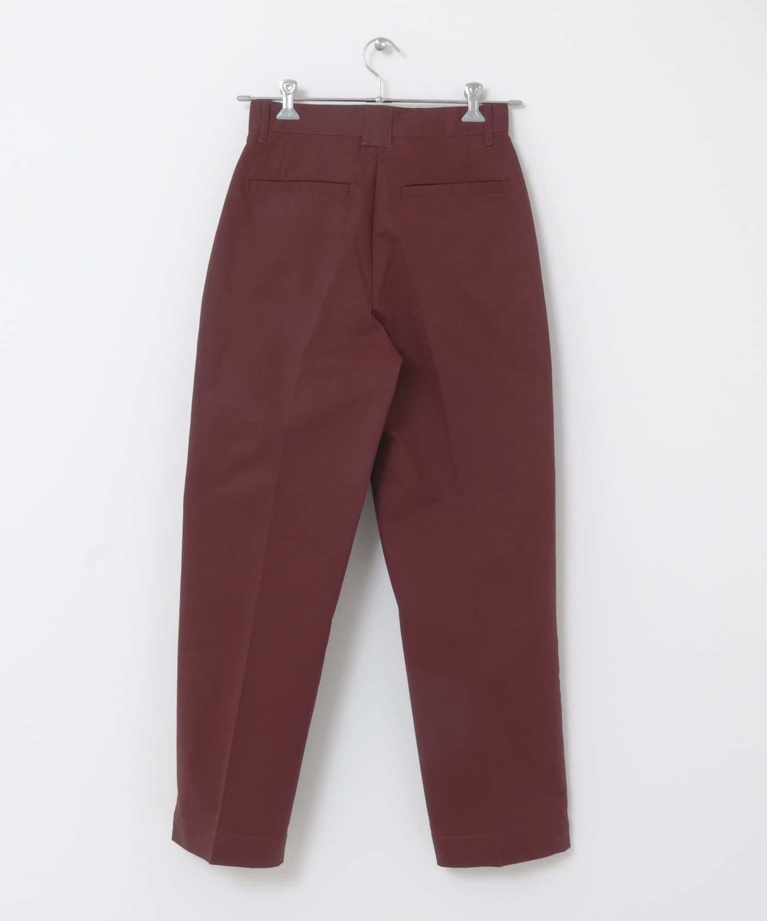 ハイウエストチノパンツ BROWN 36