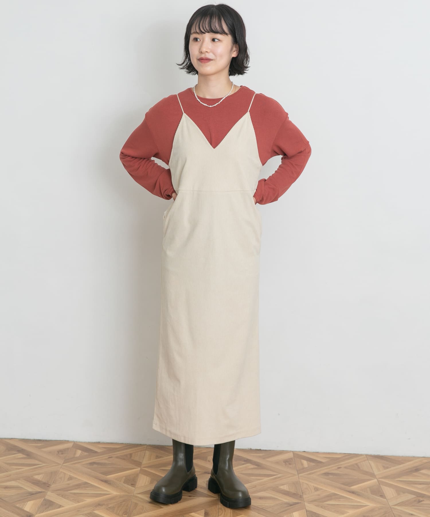 身長：166cm サイズ：FREE