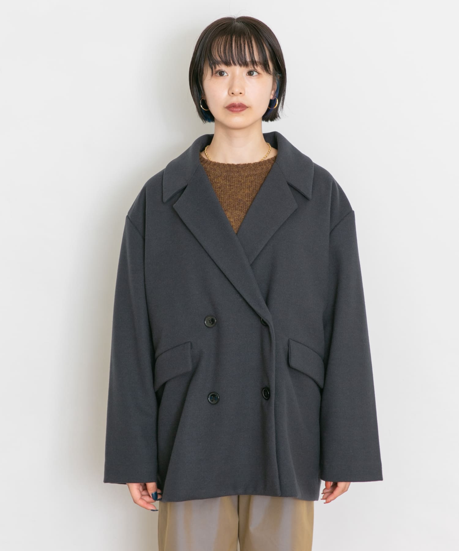 身長：166cm サイズ：FREE