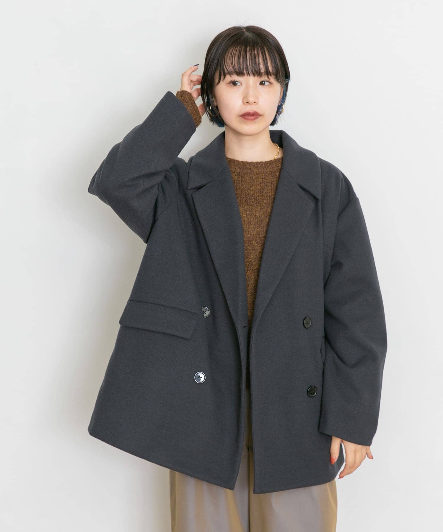 身長：166cm サイズ：FREE