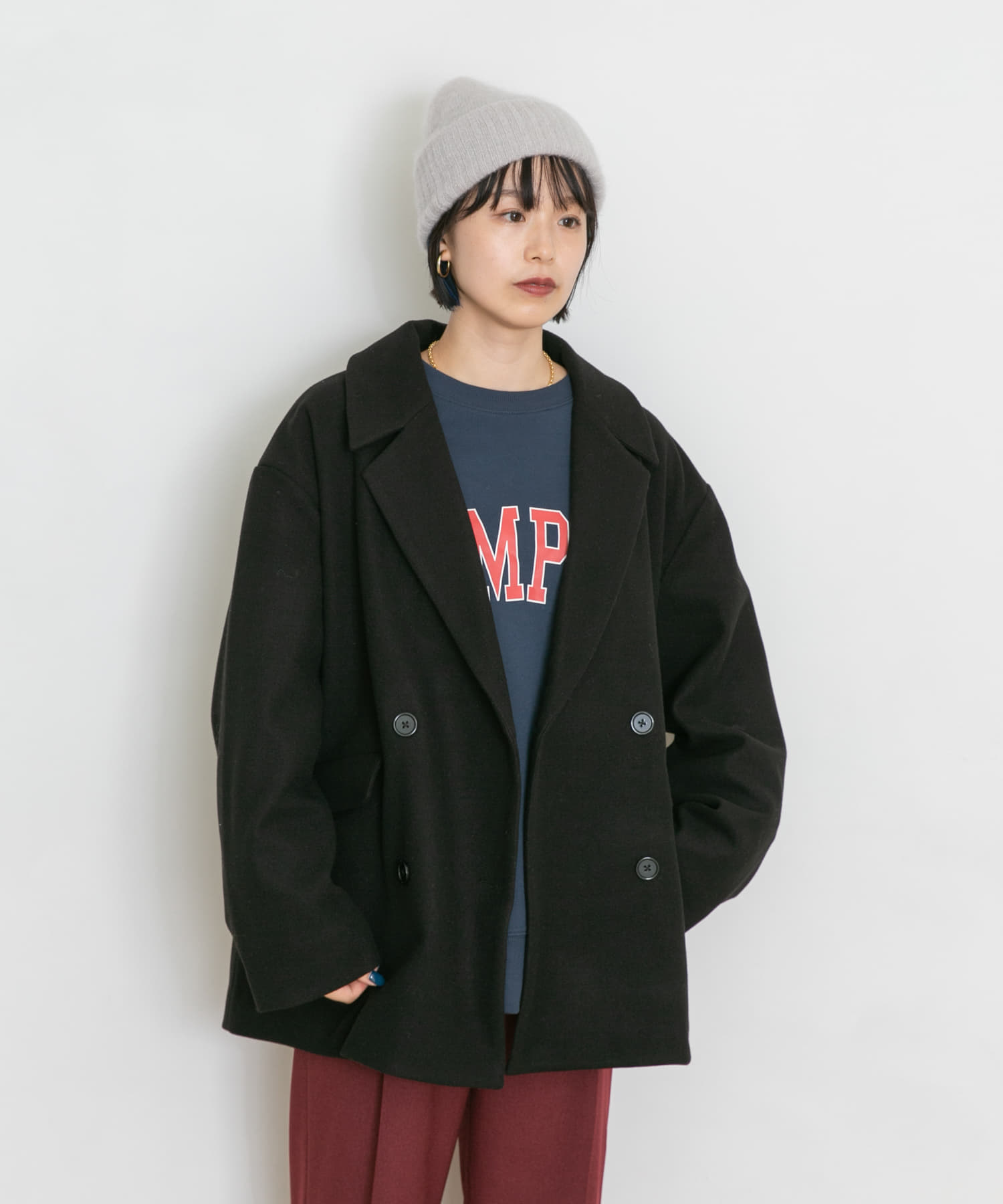 身長：166cm サイズ：FREE