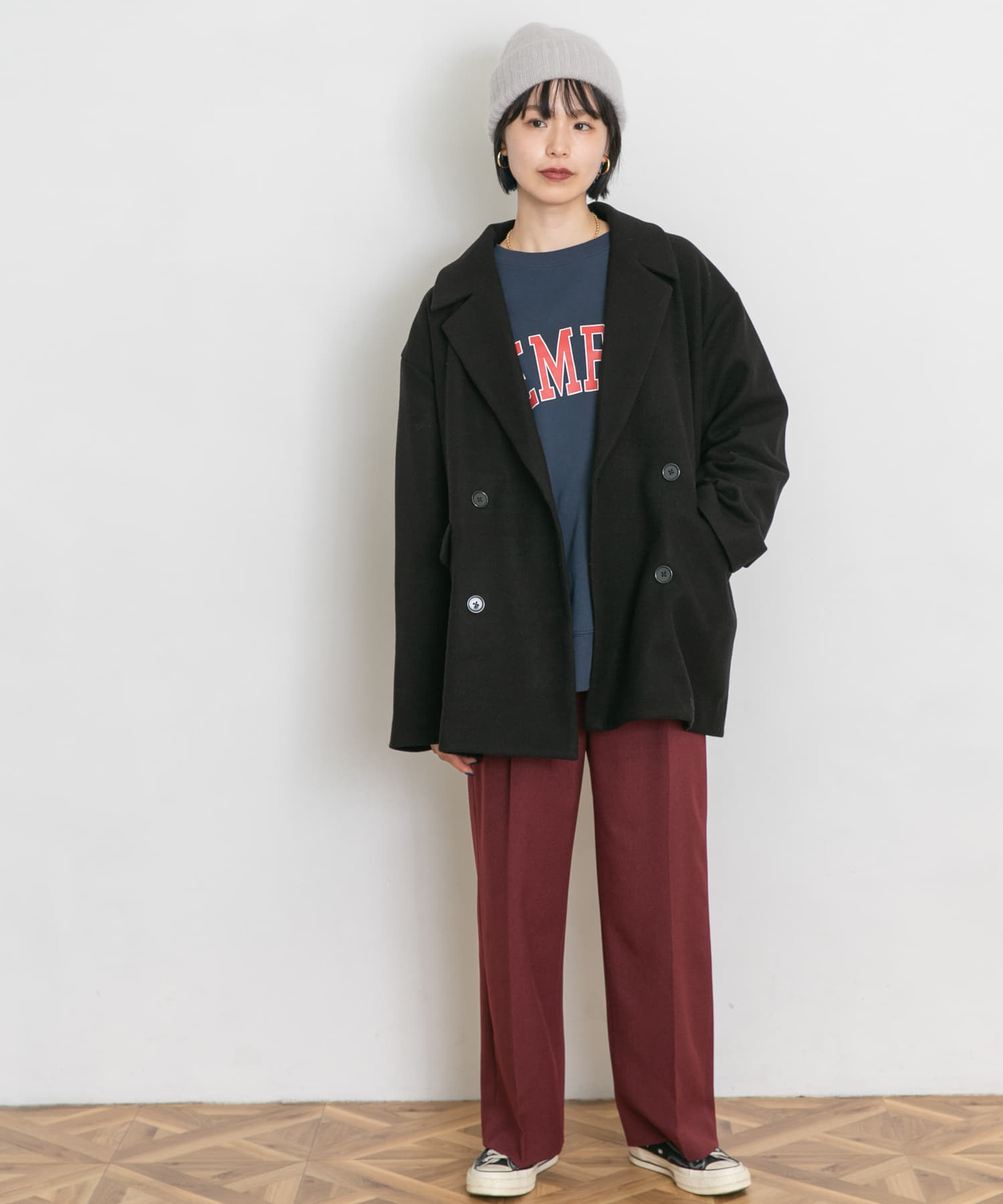 身長：166cm サイズ：FREE