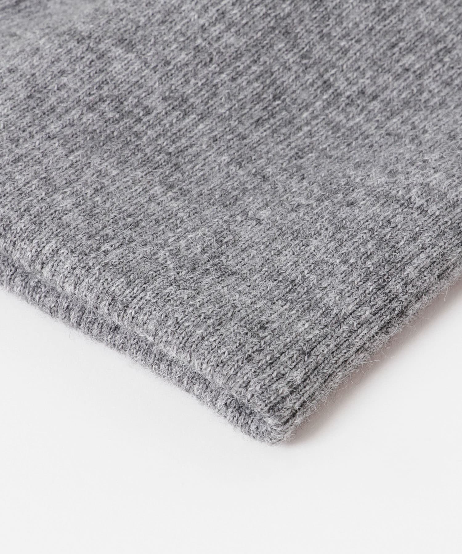 リブニット帽 TOPGRAY FREE