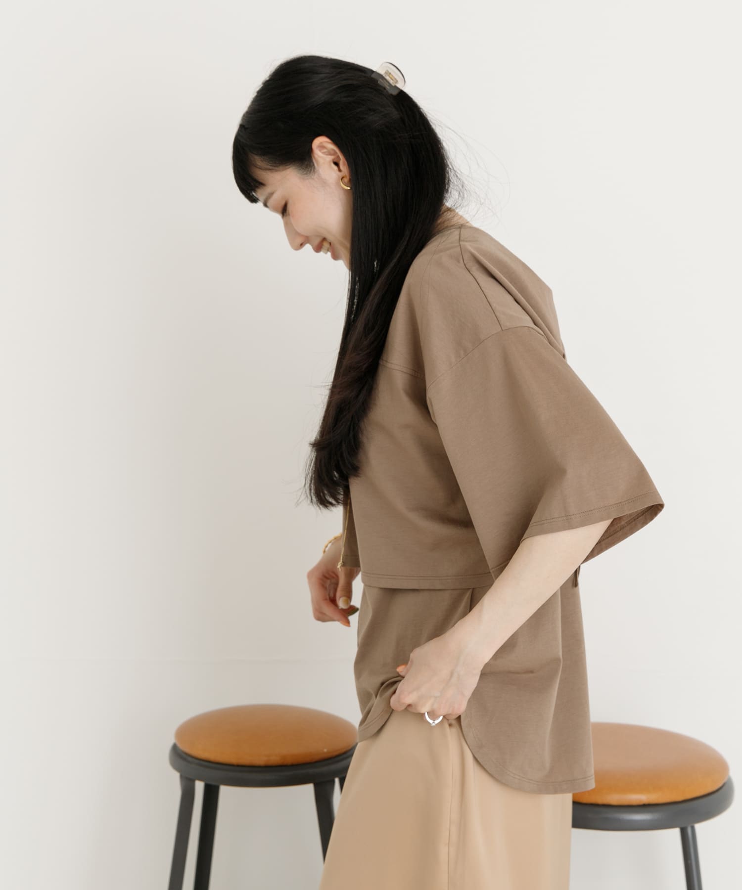 身長：162cm サイズ：FREE