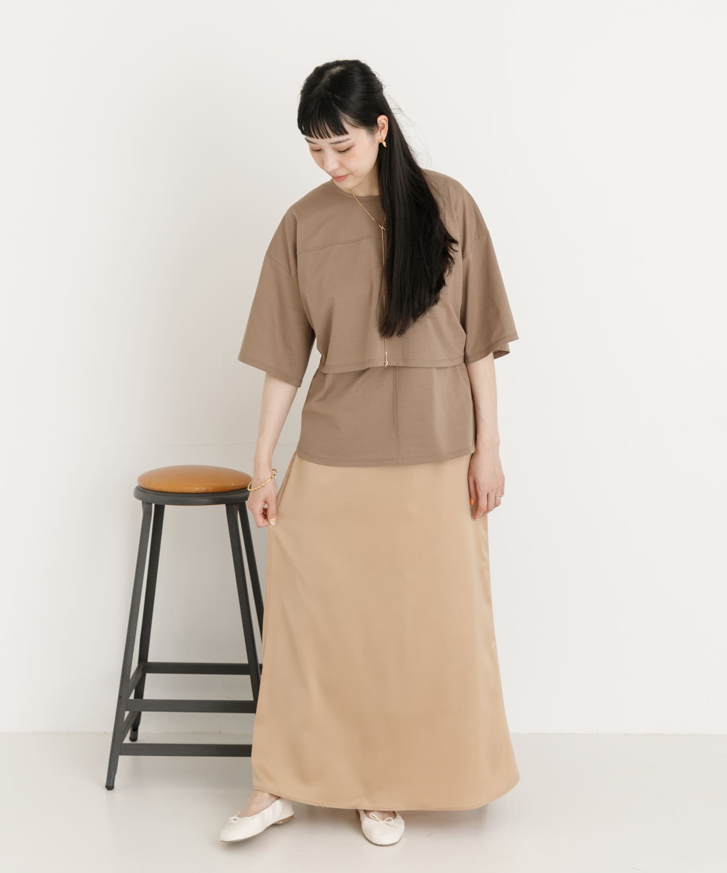 身長：162cm サイズ：FREE