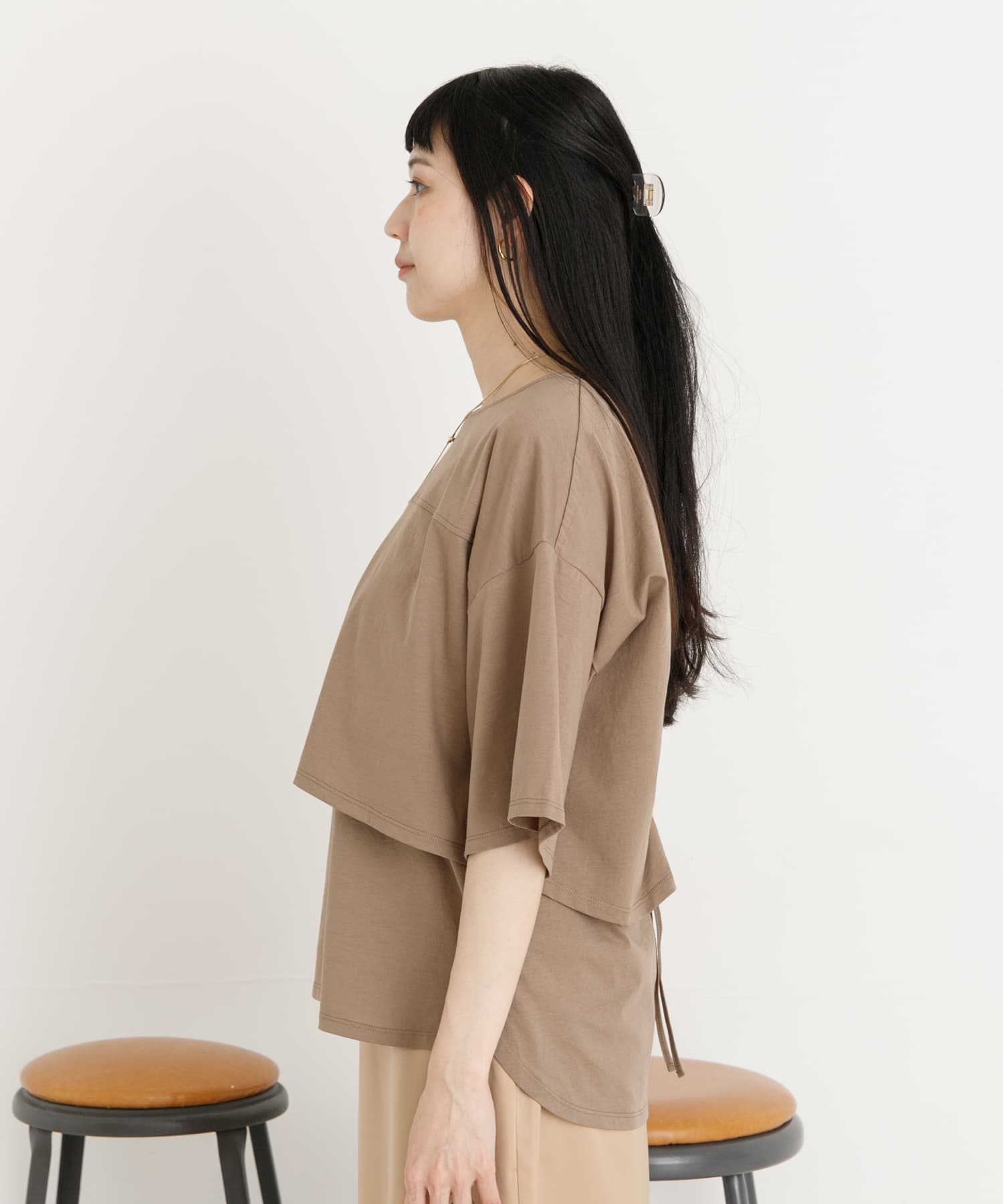身長：162cm サイズ：FREE