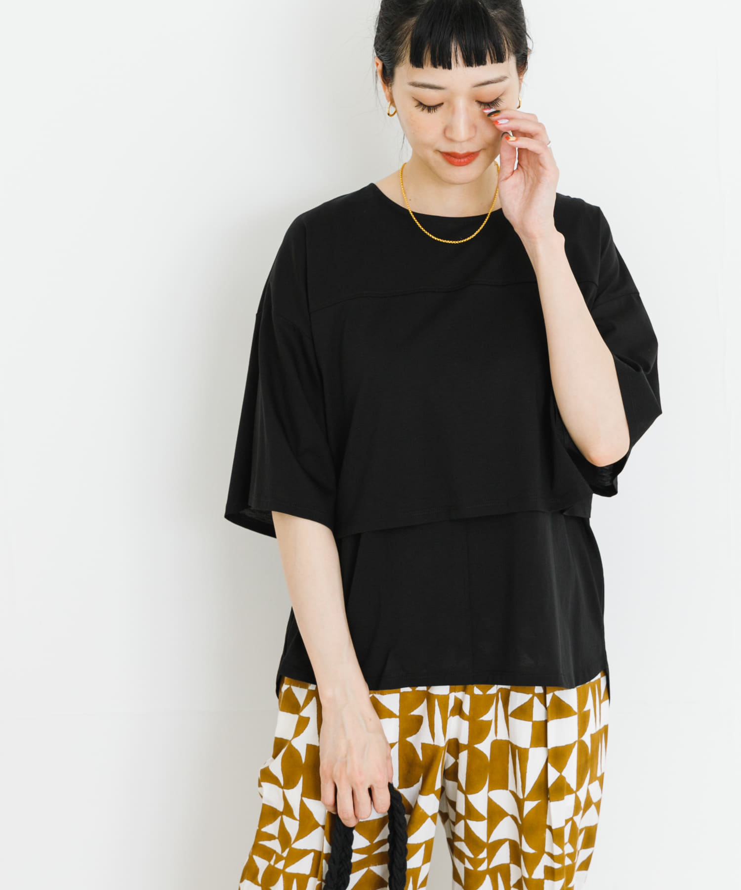 身長：162cm サイズ：FREE
