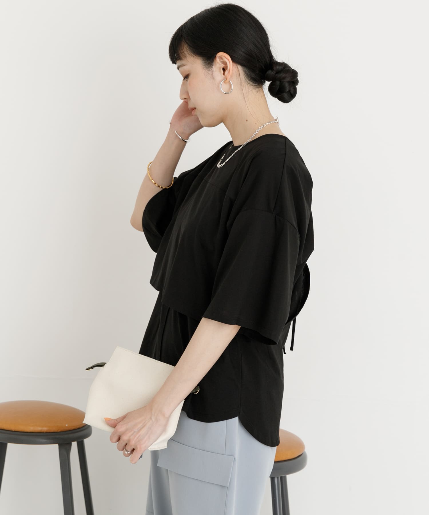 身長：162cm サイズ：FREE