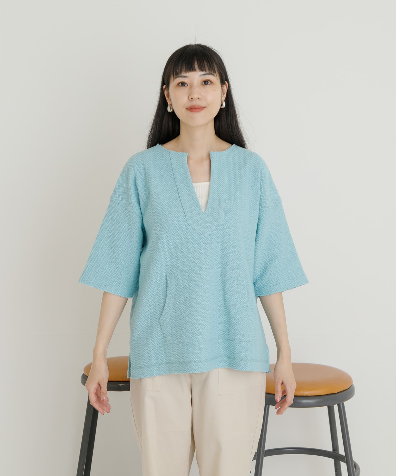 身長：162cm サイズ：FREE