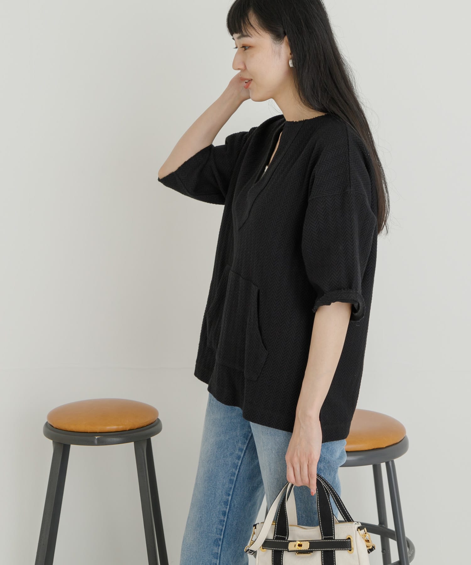 身長：162cm サイズ：FREE