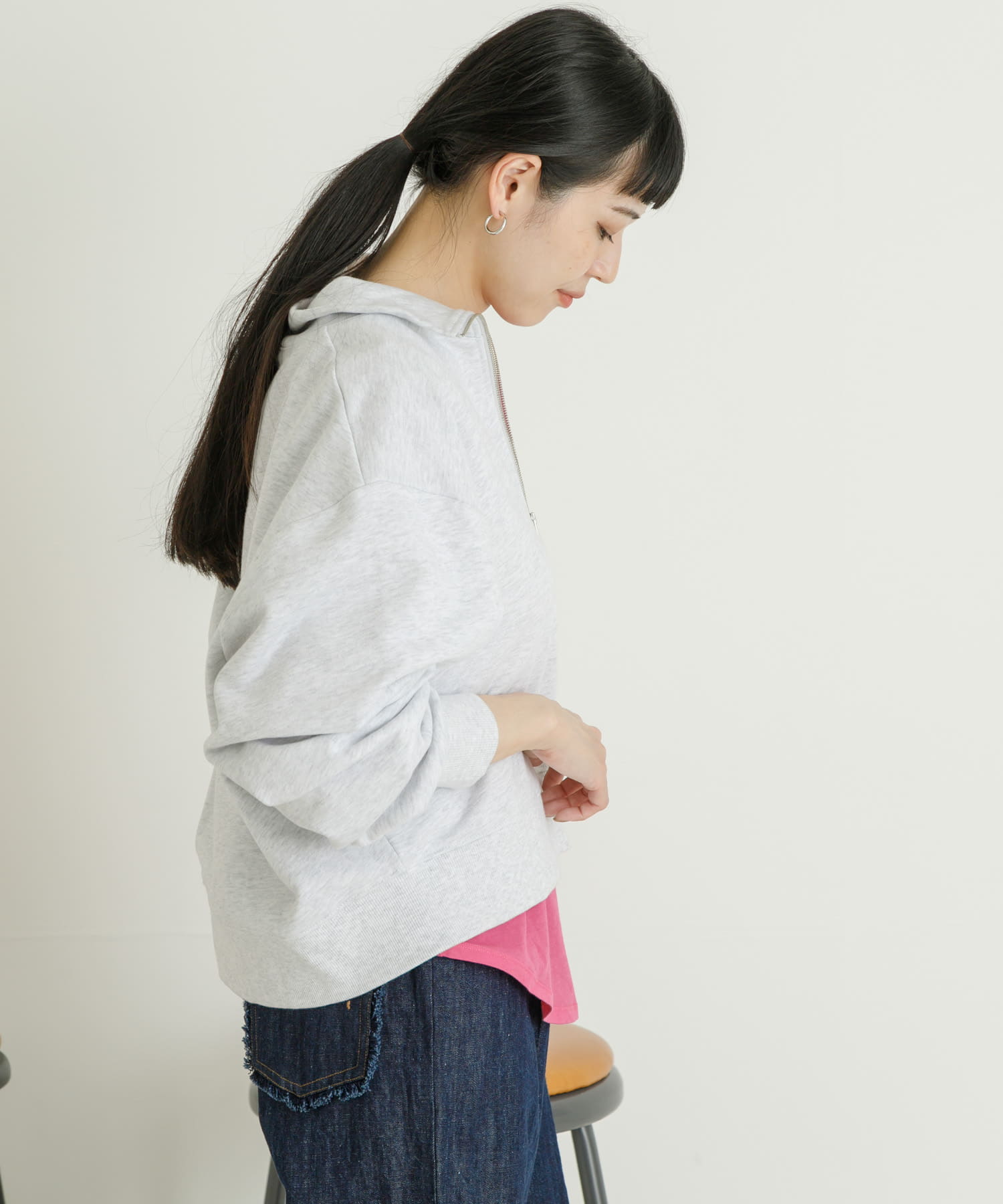 身長：162cm サイズ：FREE
