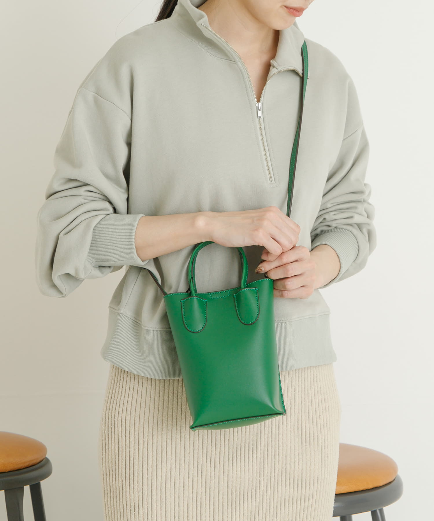 身長：162cm サイズ：FREE