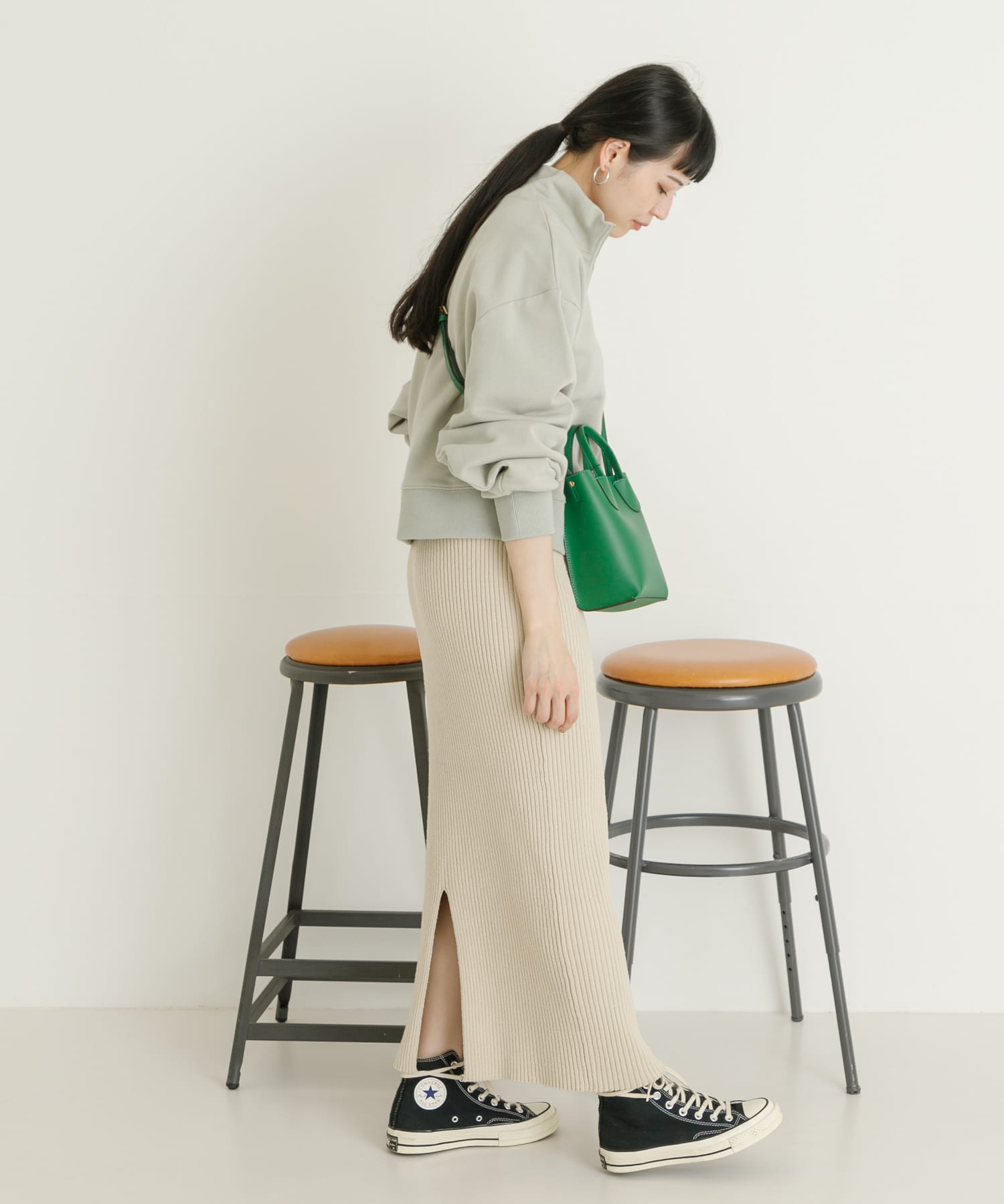 身長：162cm サイズ：FREE