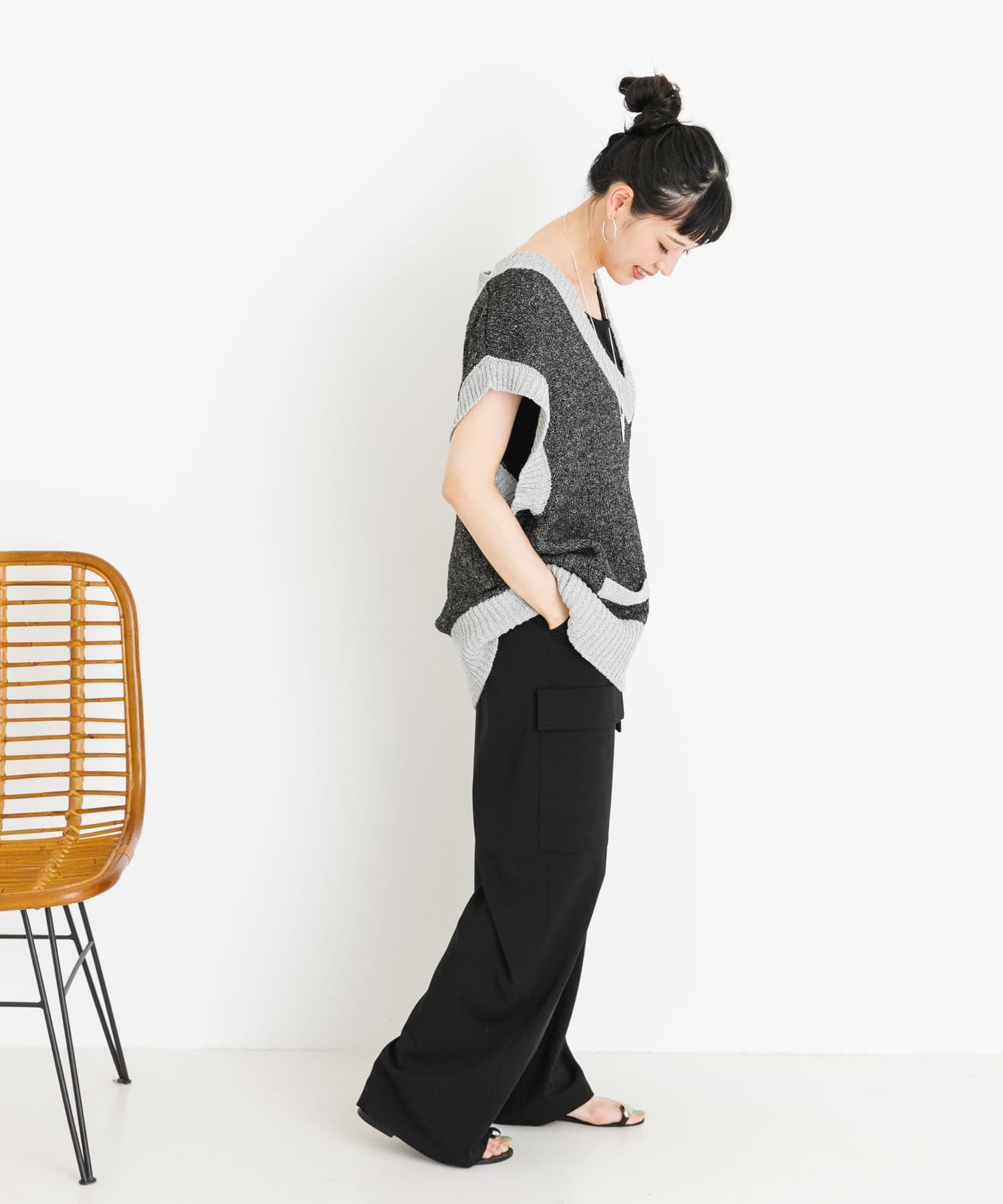 身長：162cm サイズ：FREE