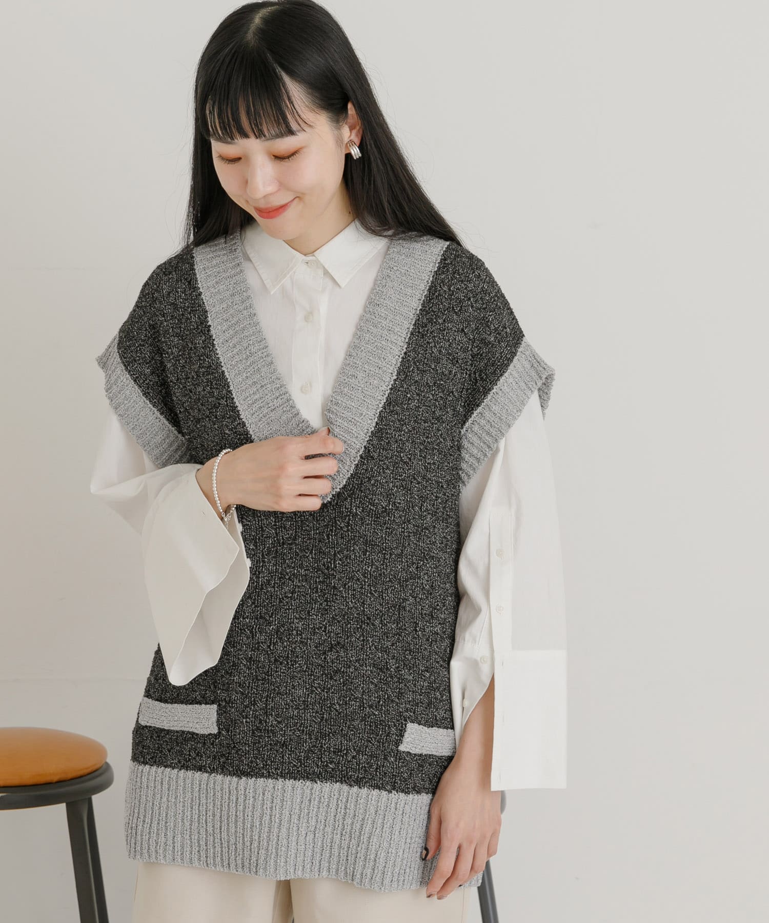 身長：162cm サイズ：FREE