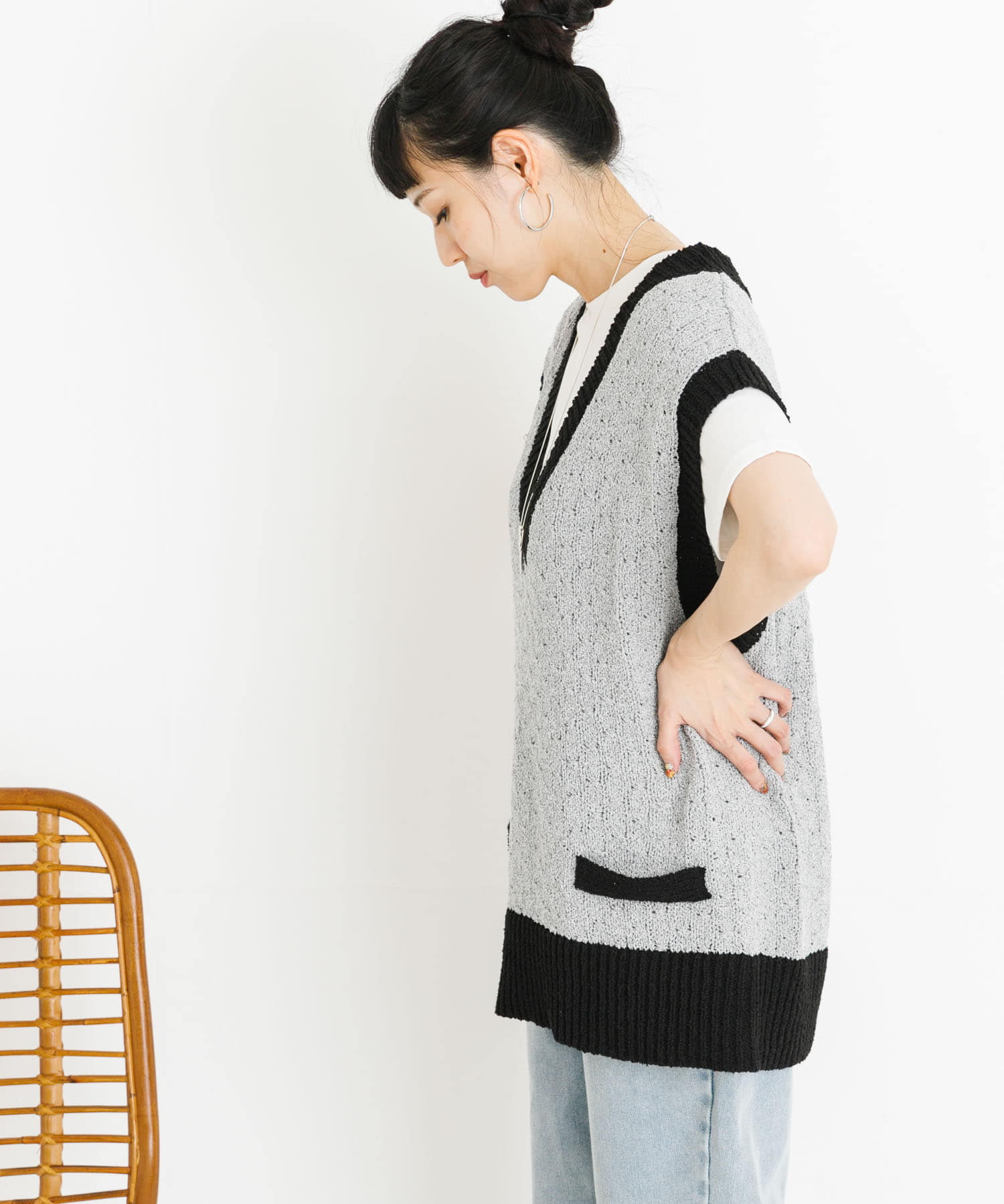 身長：162cm サイズ：FREE