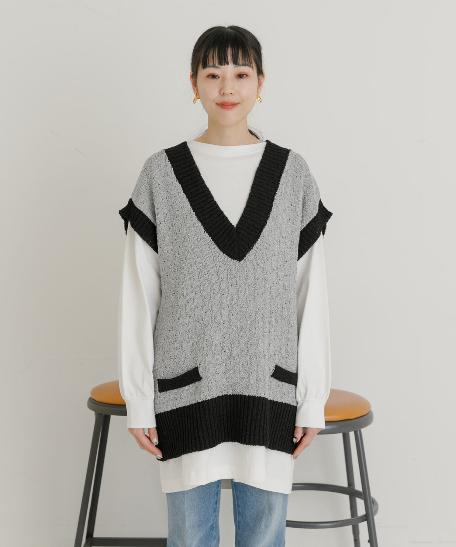 身長：162cm サイズ：FREE