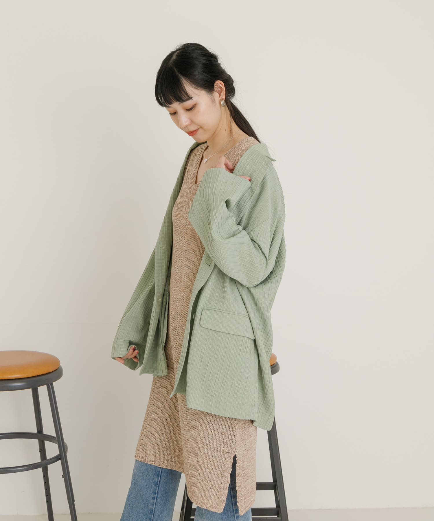 身長：162cm サイズ：FREE
