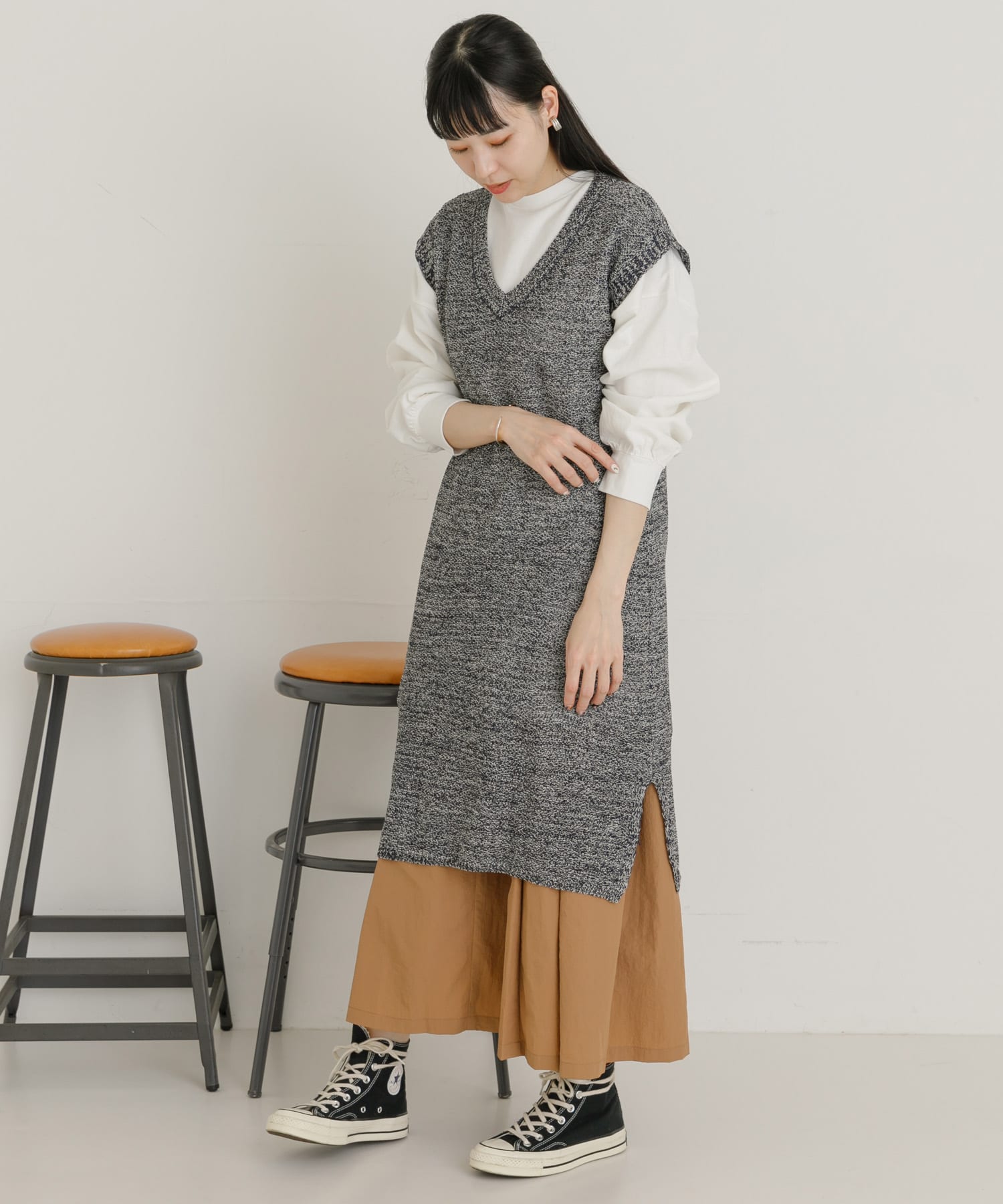 身長：162cm サイズ：FREE
